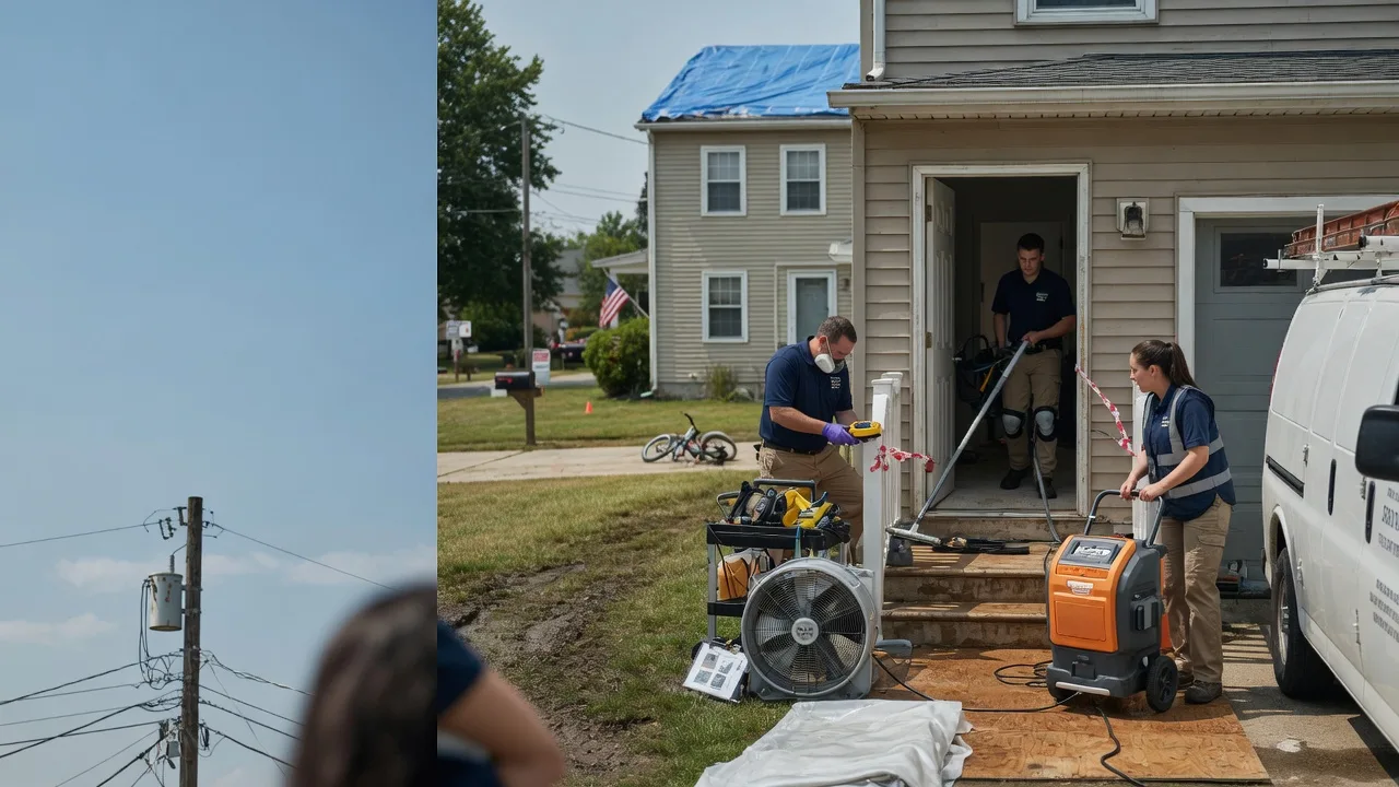 Water Damage Repair in Mitchells, VA near me